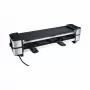 Guss-Raclette RC 140 melns/nerūsējošais tērauds, 600 W, apgriežama grila plāksne