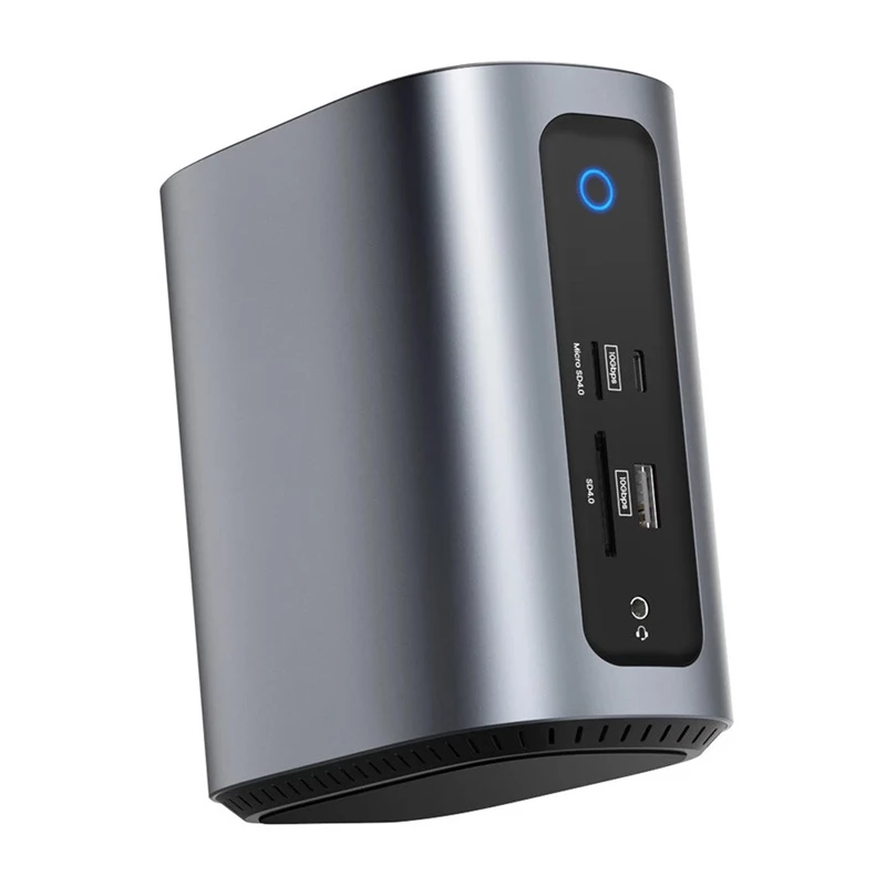 Dokstacija BlitzWolf BW-TH15 17-in-1 — 2x HDMI, DisplayPort, 4x USB-C
