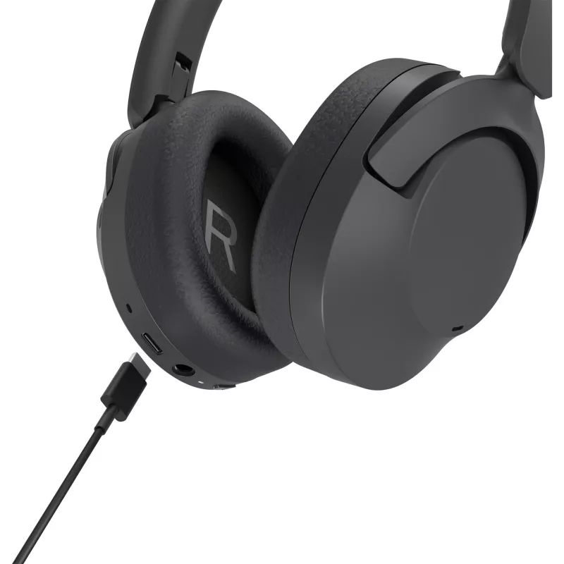 Creative Labs Zen Hybrid 2 austiņas Vadu un bezvadu galvas saite Zvaniem/Mūzikai USB Type-C Bluetooth Melna