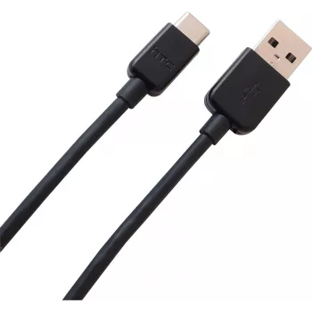 HTC datu kabelis DC M700 73H00621-00M USB Type C 1,2 m melns Bulk