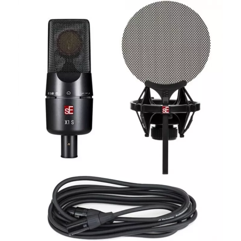 sE Electronics X1 S Vocal komplekts Melns Studio mikrofons