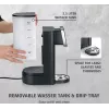 Caso Turbo karstā ūdens dozators | HW 616 | Ūdens dozators | 2600 W | 2.5 L | Plastmasa/Nerūsējošais tērauds | Melns/Nerūsējošais tērauds