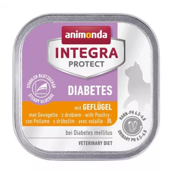 ANIMONDA Integra Protect Diabetes Chicken - mitrā kaķu barība - 100g