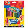 Krāsu zīmuļi colorino JUMBO trīsstūrveida — 10 krāsas, 8,9 cm