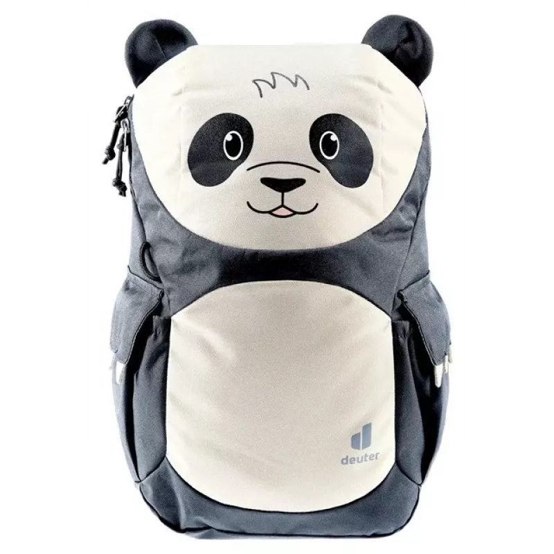 Kompakta dienas mugursoma DEUTER Kikki — Poliesters 8 L, 350×200×170 mm, 310 g, Melna/Balta