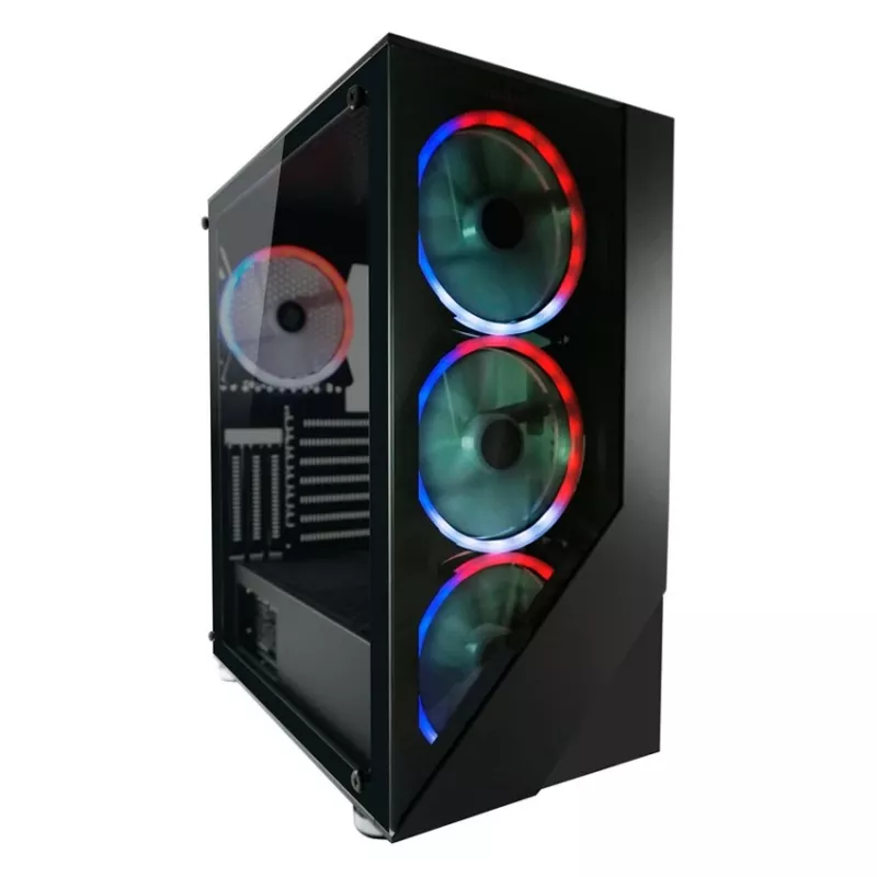 LC-Power Gaming 803B Midi Tower melna