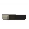 Cama TV skapis SIGMA1 180 sonomas ozols/melns glancēts