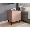 Nakts skapītis cama meble NOVA 44x40x52 cm rozā matēts, 1 atvilktne, 16 mm rāmis