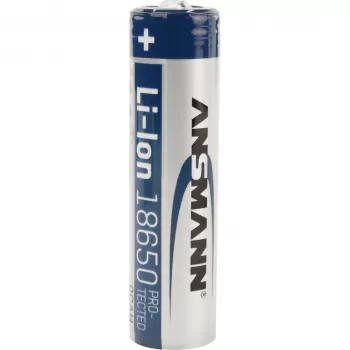 ANSMANN - akumulators 18650 - litija jonu - 2600 mAh - 9,36 Wh - sudrabains (1307-0000)