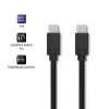 USB 3.1 Type-C vīriešu USB 3.1 Type-C vīriešu