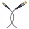 EFB Elektronik USB-A uz USB-C kabelis 60W QC 3A pelēks - Kabelis - Digitālo/Datu (USB-AC-00002)