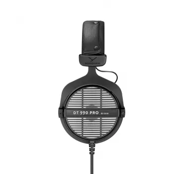 Studijas austiņas Beyerdynamic DT 990 PRO 80 Ω, vadu, apkārtauss, 3 m kabelis, melnas