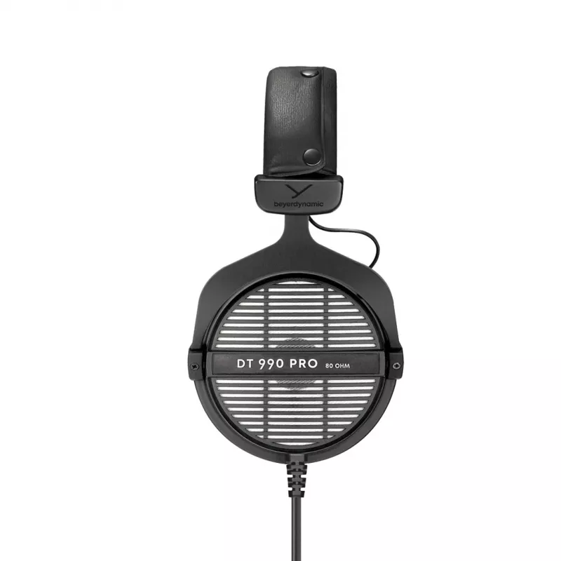 Studijas austiņas Beyerdynamic DT 990 PRO 80 Ω, vadu, apkārtauss, 3 m kabelis, melnas