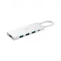 USB centrmezgls Xiaomi XMDS05YM 5-in-1 Type-C USB 3.2 Gen 1 Balts