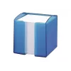 Kvadrātveida bloks Durable TREND zils caurspīdīgs