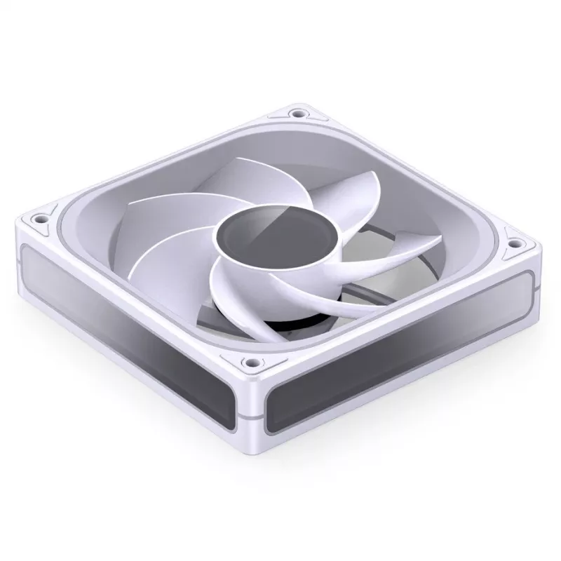 Dzesēšanas ventilators Jonsbo ZB-120 Reverse Blade PWM ARGB 120mm balta, aksiālais ventilators, 120 mm