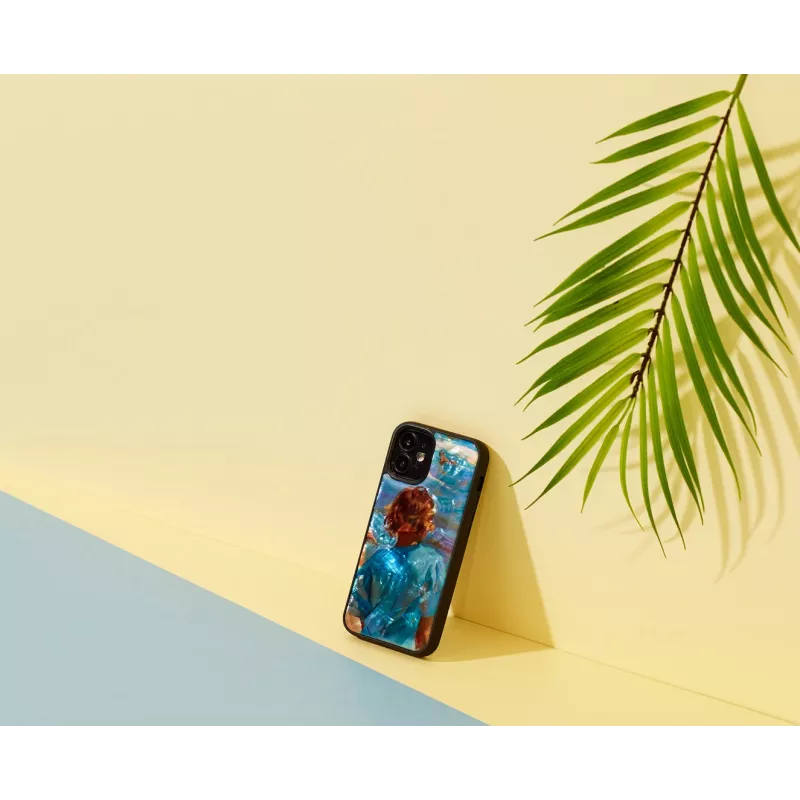 Aizsardzības maciņš iKins Apple iPhone 12 mini ar bērnu pludmales dizainu