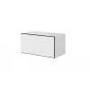 Cama living room furniture set ROCO 19 (4xRO3 + 4xRO6) Balts/Melns/Balts