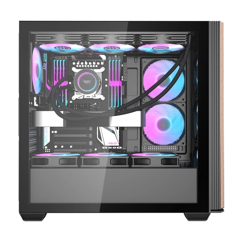 Computer case Darkflash DS900WS ATX Melns