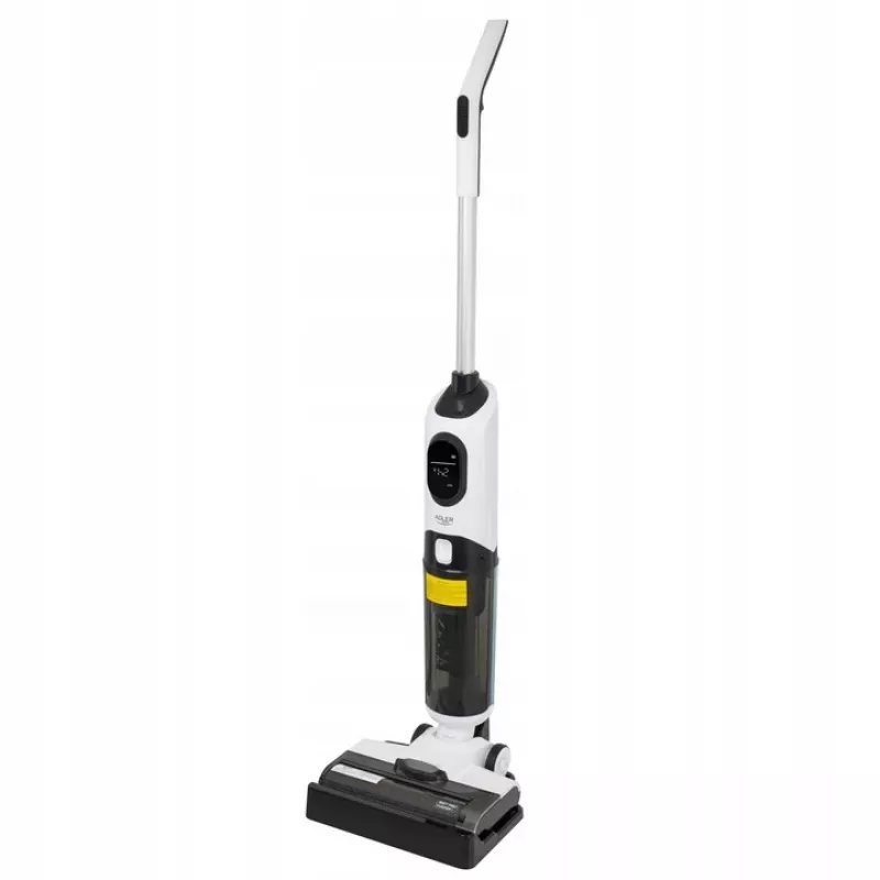 Adler putekļsūcējs | AD 7077 | Bezvadu darbība | Rokas kociņš | Mazgāšanas funkcija | 120 W | 14,8 V | Darbības laiks (maks.) 27 min | Balts/Melns