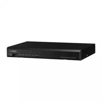 i-PRO WJ-NU300KG NVR, 16 kameru kanāli, 8x 100Mbps (POE), 1x 1.000 Mbps