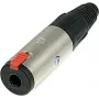Neutrik NTR-NJ3FC6 - -25 - 70 °C - Melna - Sarkana - Sudraba - EIA RS 453 - IEC 60603-11 - IEC 68-2-20 (NJ3FC6)