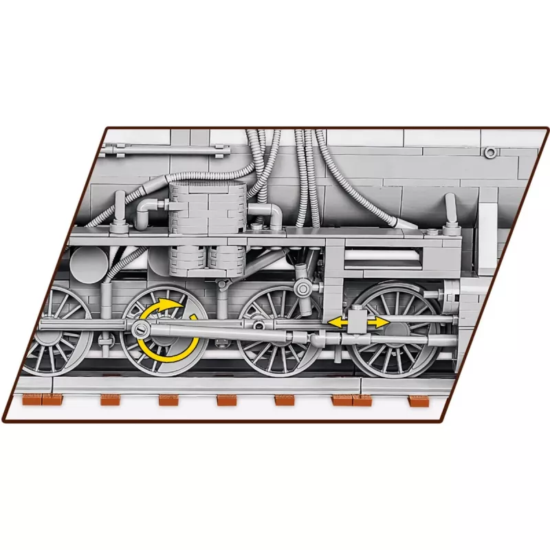 Building blocks COBI Kriegslokomotive Baureihe 52 2476 gab.