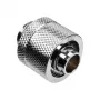 Alphacool Eiszapfen savienotājs taisns G1/4 collas AG uz 16/10mm - hromēts sudrabs
