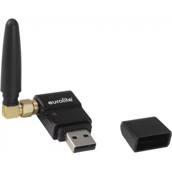 Bezvadu DMX raidītājs/uztvērējs EUROLITE QuickDMX 70064704 USB bezvadu apgaismojuma vadībai