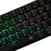 Mehāniskā tastatūra White Shark Shinobi-2 Melns US izkārtojums ar Brown taustiņiem