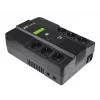 Green Cell AiO 800VA LCD nepārtrauktās barošanas avots (UPS) Line-Interactive 0.8 kVA 480 W 6 AC kontaktligzdas