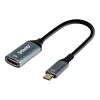 Savio Adapteris USB-C (vīr.) uz HDMI (siev.), 4K, 60Hz, alumīnijs, AK-78