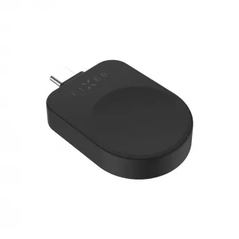 Fiksēts USB-C uzlādes adapteris Samsung Galaxy Watch FIXDW-SAP-BK melns