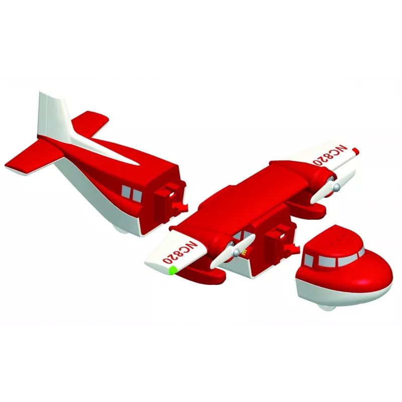 Vehicle set Popular Playthings Mix or Match Vehicles Fire and Rescue