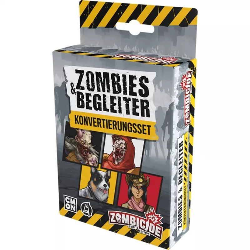 Zombicide 2. Edition - Zombies & Begleiter, galda spēles konvertēšanas komplekts