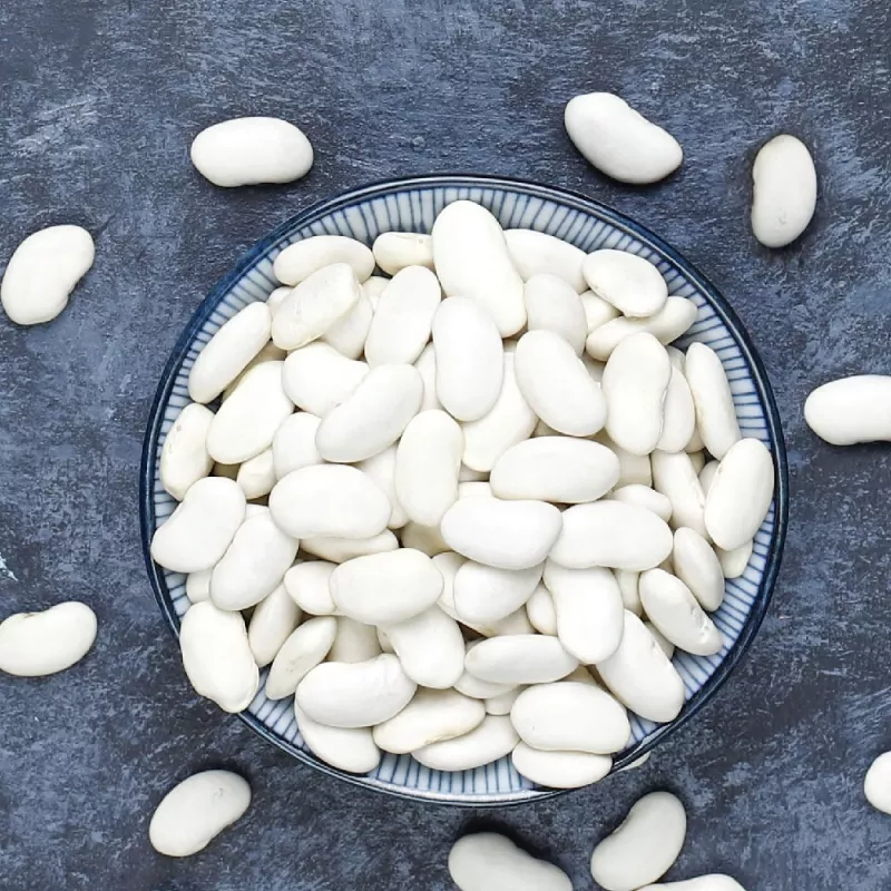 Sēklu paciņa Seklos LT PNOS — sausās pupiņas 'Igłomska' sēklas, 50 g