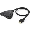 Equip 3x1 HDMI pārslēdzējs, 1920 x 1080 pikseļi, Full HD, melns