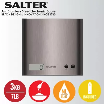 Virtuves svari Salter 1087 SSDRCEU16 Pro Sudraba