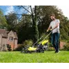 Ryobi RLM18X33B40 zāles pļāvējs Stumjamais zāles pļāvējs Akumulators Melns, Zaļš