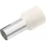 Cimco 187107 uzmava 0,5 mm² daļēji izolēta balta 100 gab. (187107)