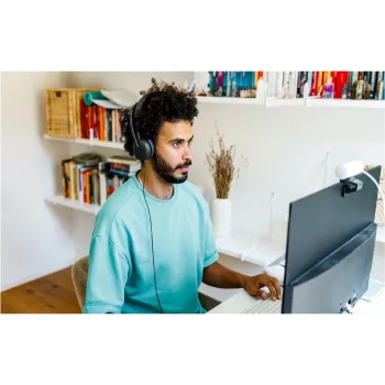 Logitech Zone Wired 2 - galvas austiņas - uz auss, grafīta krāsā, 981-001619 (981-001619)