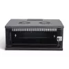 Pie sienas stiprināms korpusa skapis DIGITUS SOHO Pro DN-49201-SET — 19 collu 4U, 540x400 mm, IP20, atslēgas slēdzene