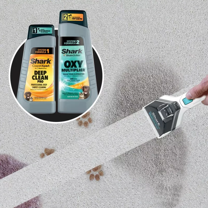 Sharkclean PX200EUT paklāju tīrīšanas mašīna, rokas, dziļā/starptīrīšana, balta