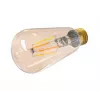 Viedā spuldze Tellur WiFi Filament E27 dzintara balta silta aptumšojama 6W 806lm