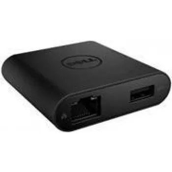 Dell DA200 - Ārējais videoadapteris - USB-C - D-Sub, HDMI - saderīgs ar Inspiron 5502, 7306 2-in-1, Precision 75XX, Vostro 53XX, 5502, 7500, XPS 13 93XX (MVF8N)