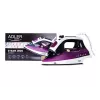 Adler AD 5022 sausais un tvaika gludeklis ar keramikas zoli, violets, 2200 W
