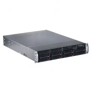 Supermicro 825TQC-R802LPB statīvu servera korpuss, melns
