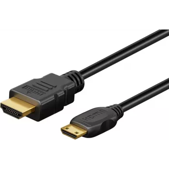 Goobay Ultra High-Speed HDMI kabelis uz Mini-HDMI 8K pie 60 Hz - -Spraudnis A tips> (74430)