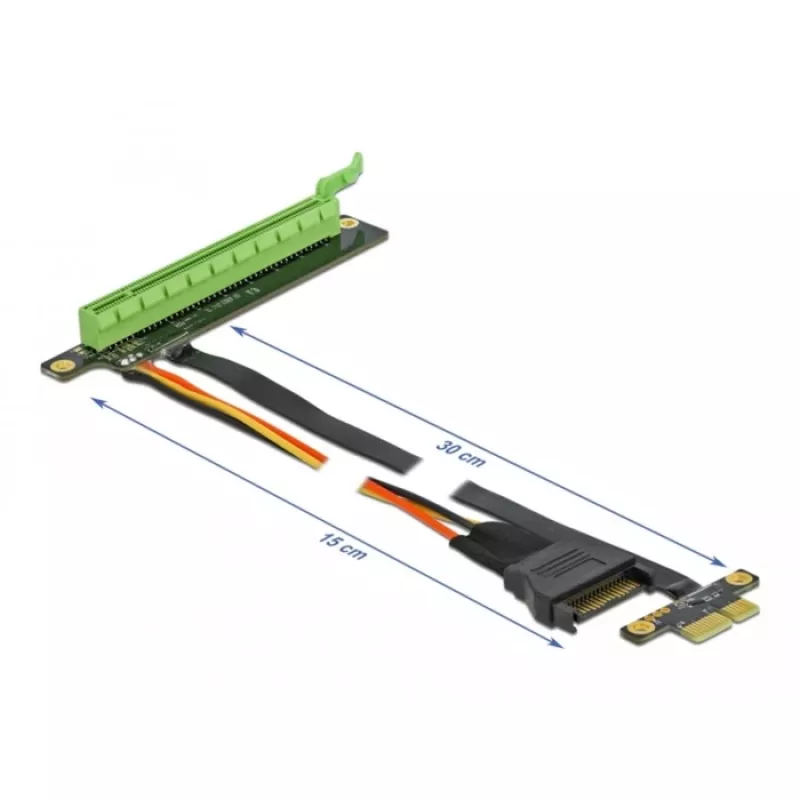 PCI Express x1 uz x16 paplašinātāja karte DeLOCK 85762