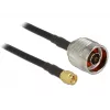 Koaksiālais kabelis CFD200 DeLOCK 89420 2.5 m SMA melns